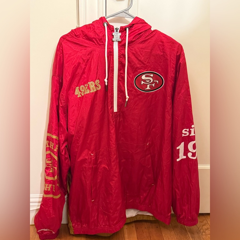 Vintage 49ers San Francisco windbreaker size large